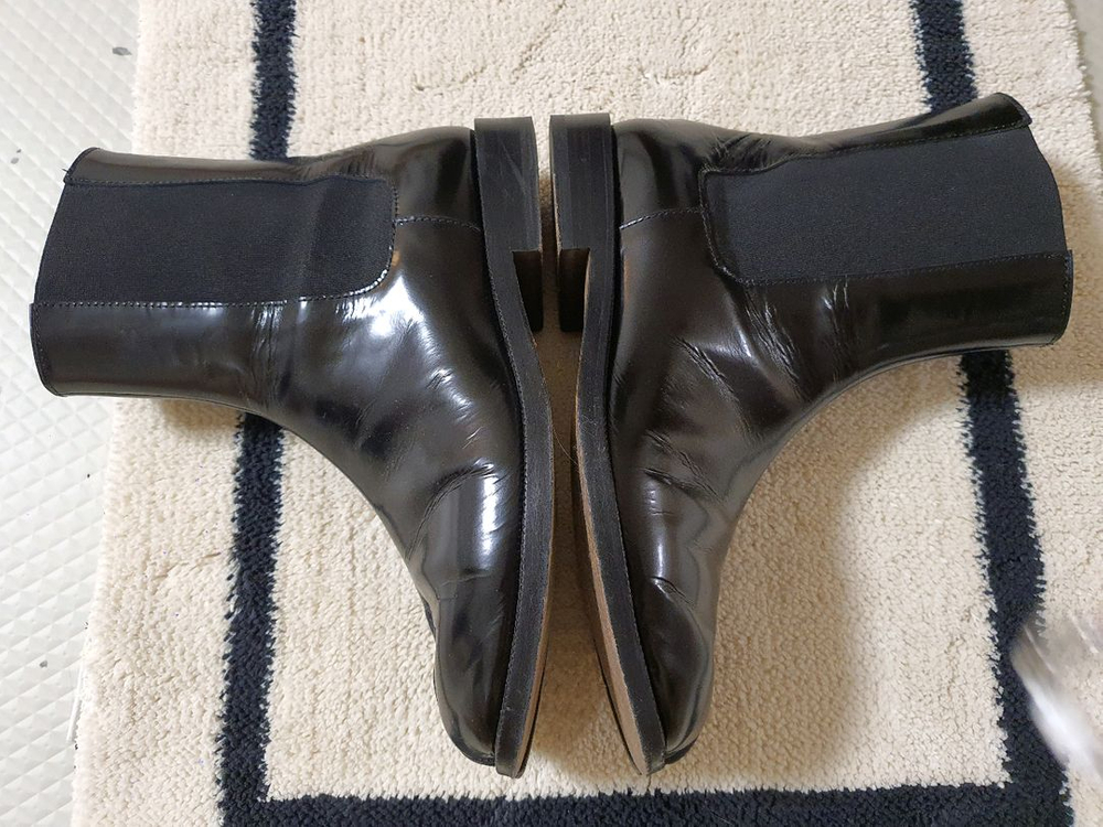 메종마르지엘라 타비 부츠 - 블랙 37--3