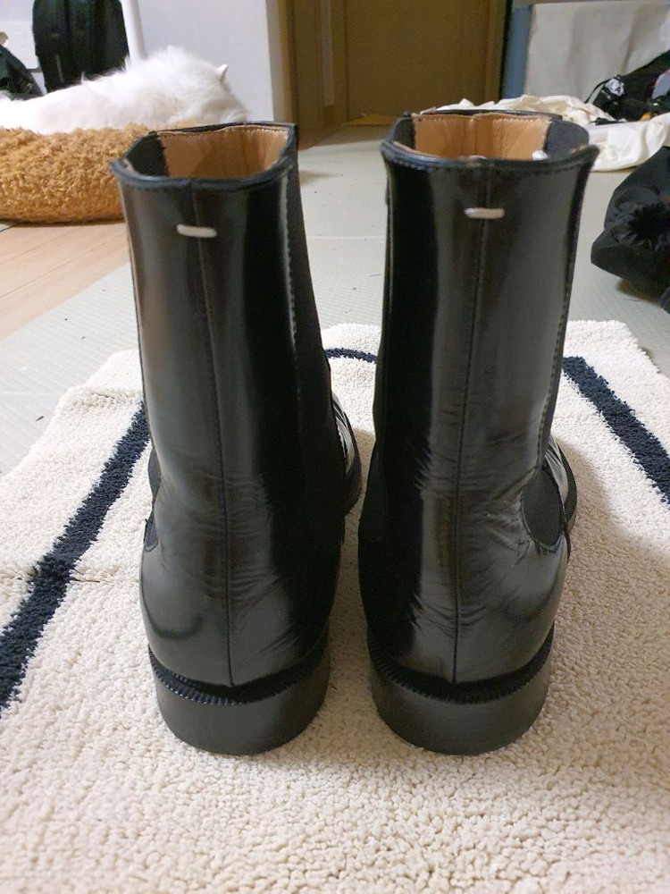 메종마르지엘라 타비 부츠 - 블랙 37--7