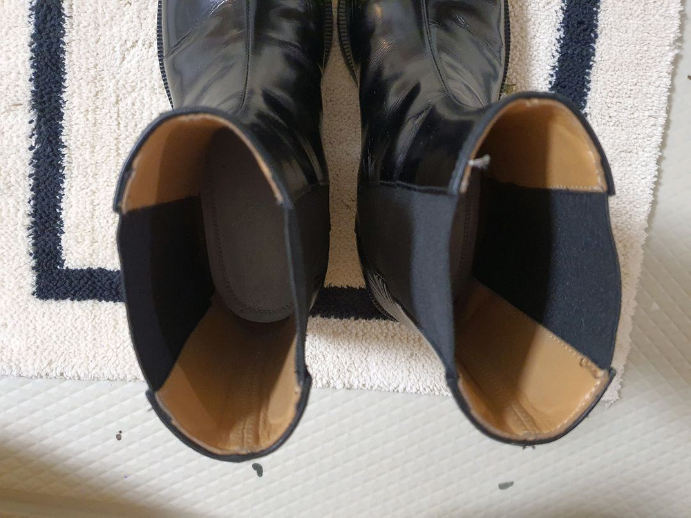 메종마르지엘라 타비 부츠 - 블랙 37--5