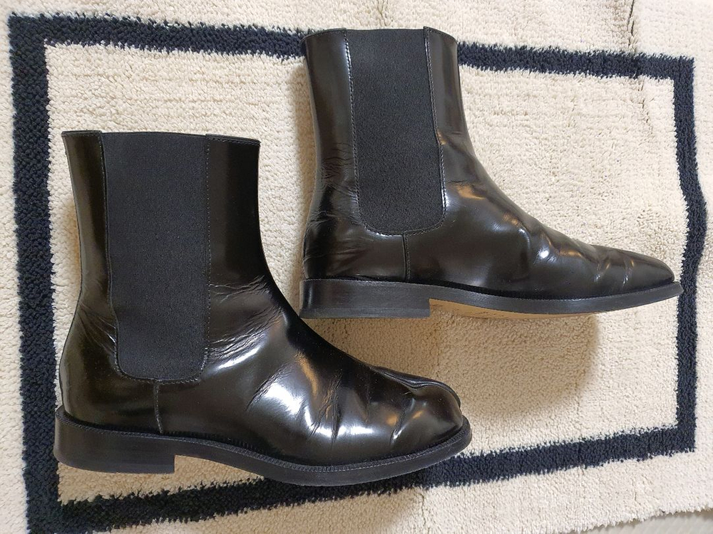 메종마르지엘라 타비 부츠 - 블랙 37--6