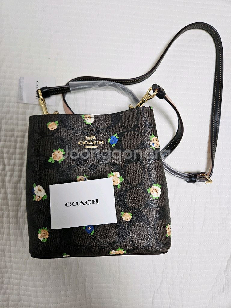 코치 플라워미니 크로스백--0