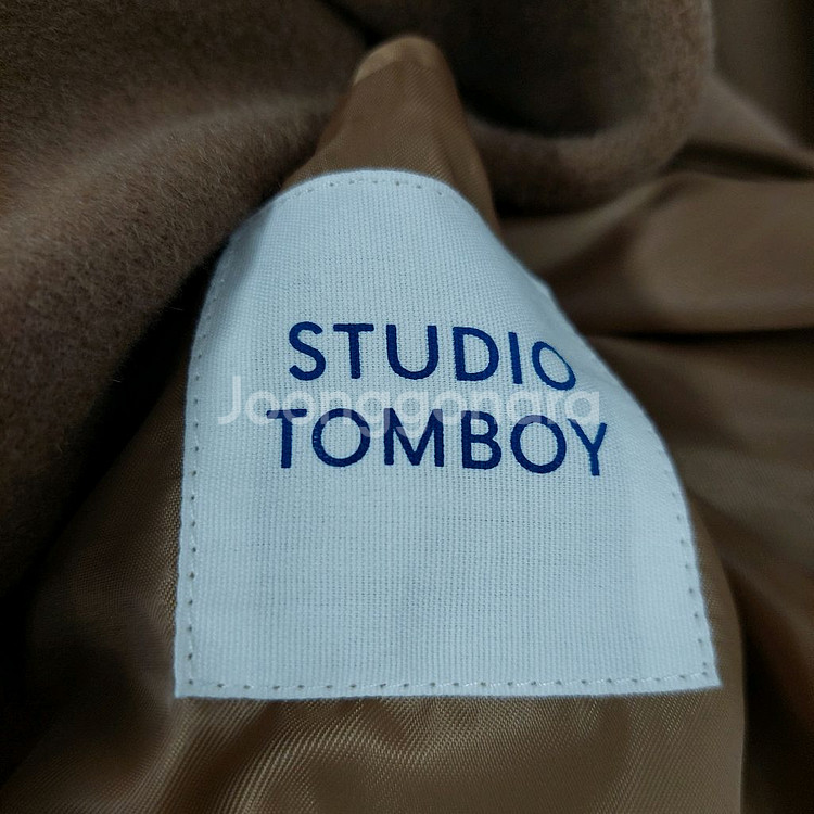 스튜디오톰보이 오버핏 싱글코트--8