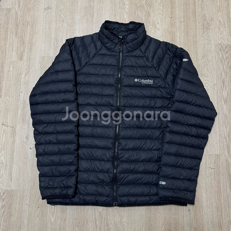 컬럼비아 남성 티타늄 구스다운 경량패딩 XL/105--0