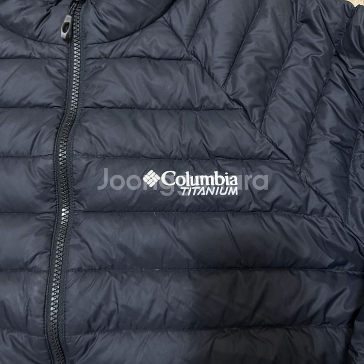 컬럼비아 남성 티타늄 구스다운 경량패딩 XL/105--2