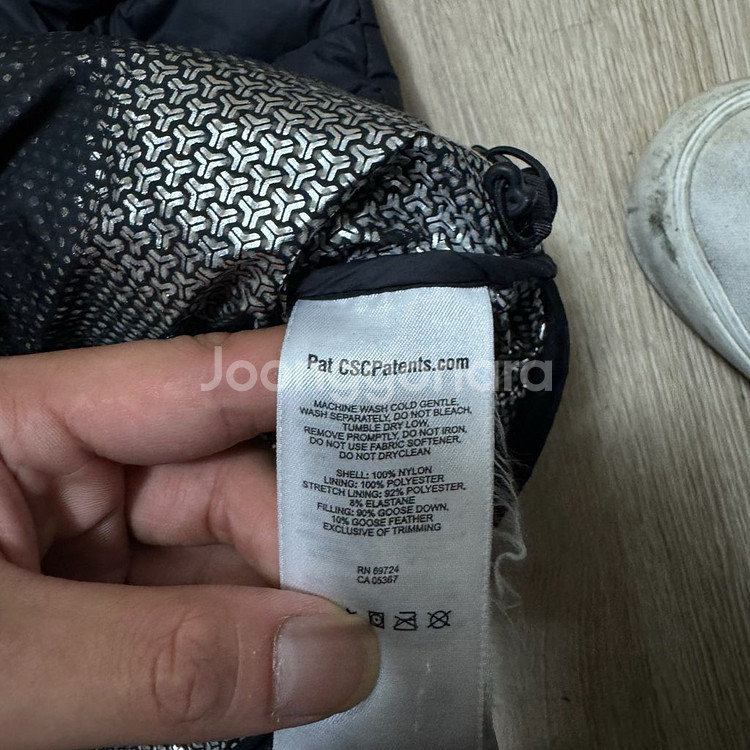 컬럼비아 남성 티타늄 구스다운 경량패딩 XL/105--6