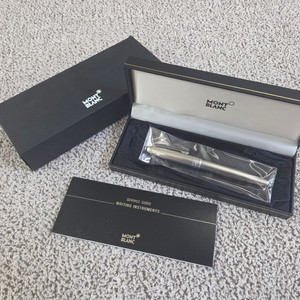 몽블랑 144 솔리테어 퓨어 실버 M 만년필