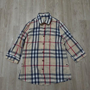 버버리 런던 브리티쉬 여성 노바체크 셔츠 XXL
