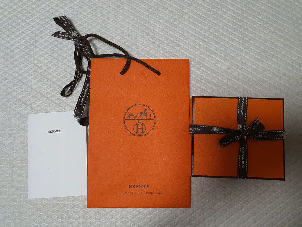 (미사용) 에르메스 카드지갑 카드슬롯 - 블랙--2