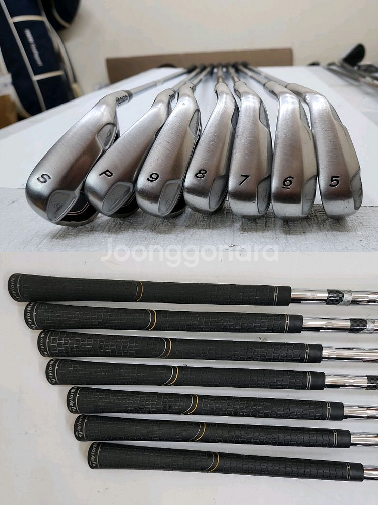 테일러메이드 버너 경량스틸 아이언 남성용 골프채 풀세트--2