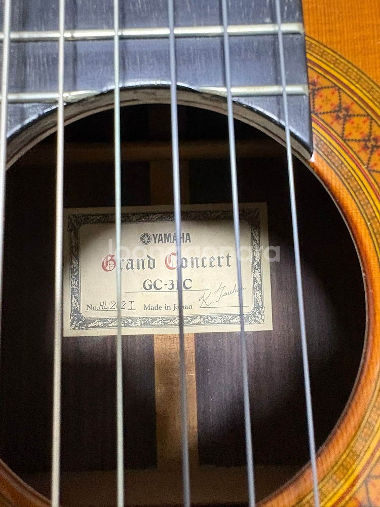 야마하 클래식기타 GC-31C 2009년--5