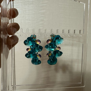 사각 링 귀걸이