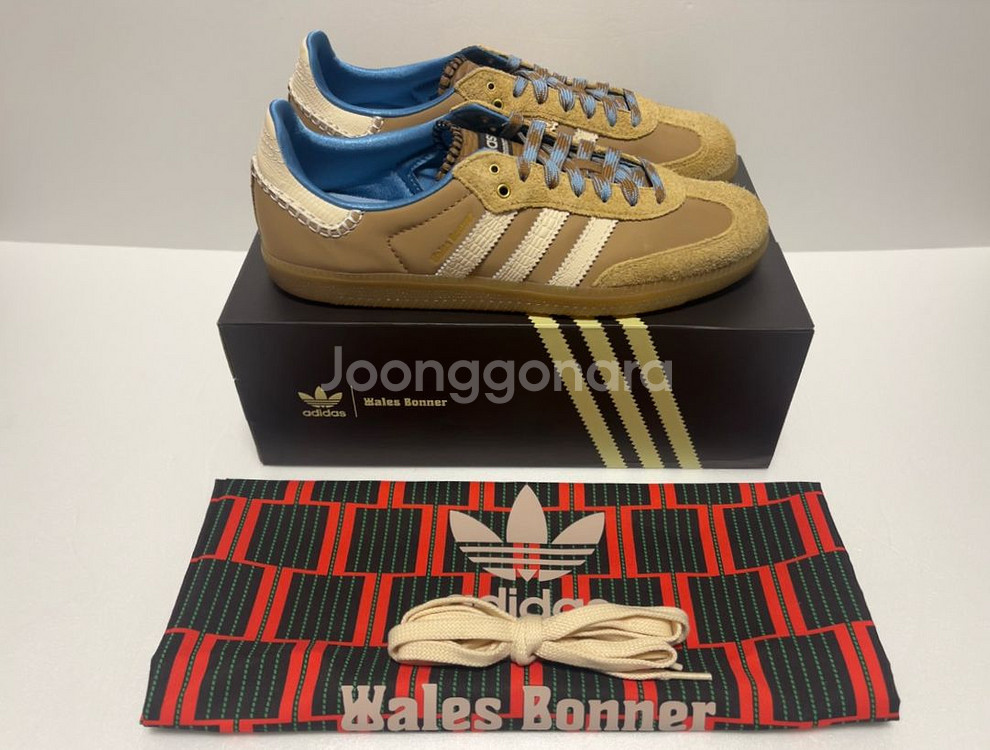 280 아디다스 웨일스보너 삼바 서플라이어 베이지--0