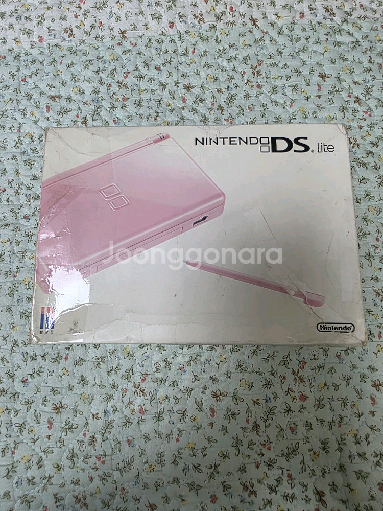 닌텐도 ds lite 핑크 박스셋 스폰지밥 게임칩 판매--0