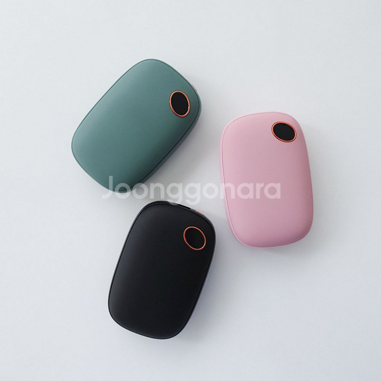 충전식 손난로 온도조절 휴대용 보조배터리 새상품--4