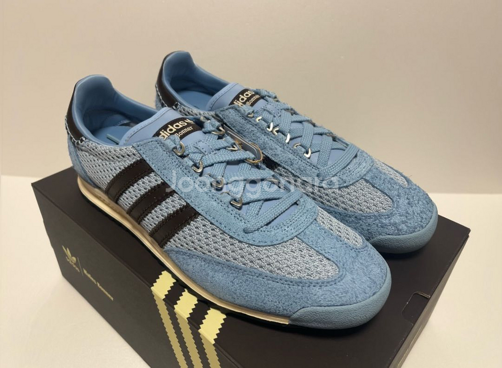 290 아디다스 웨일스보너 SL76 애쉬 블루 웨보--1