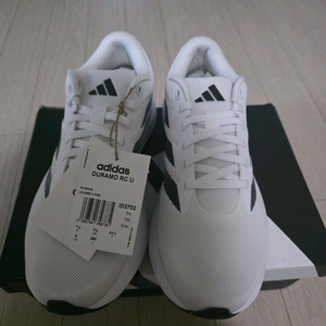 아디다스 듀라모 RC U 흰색 런닝화 260mm 새상품