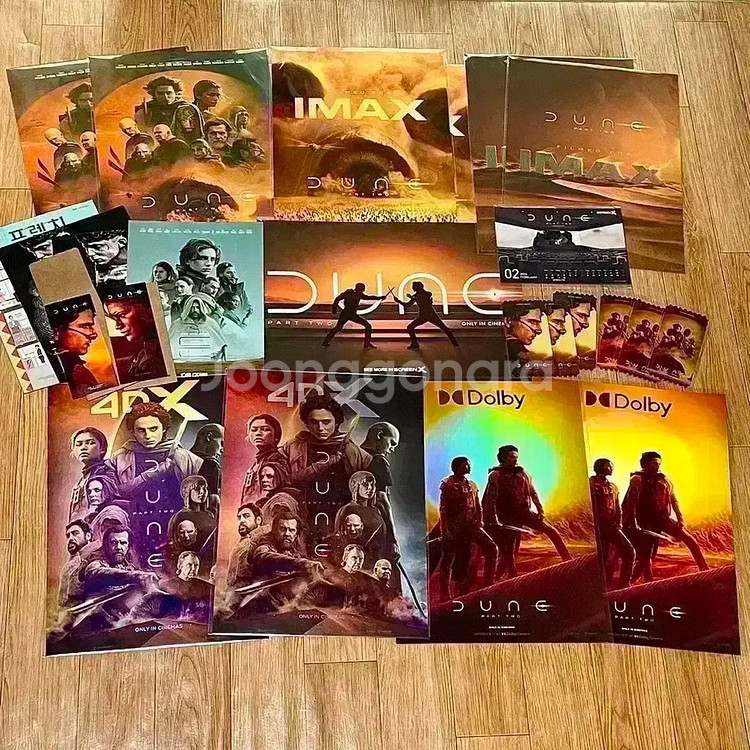 듄1 오리지널티켓 듄2오티 티모시샬라메영화 포스터TTT--5