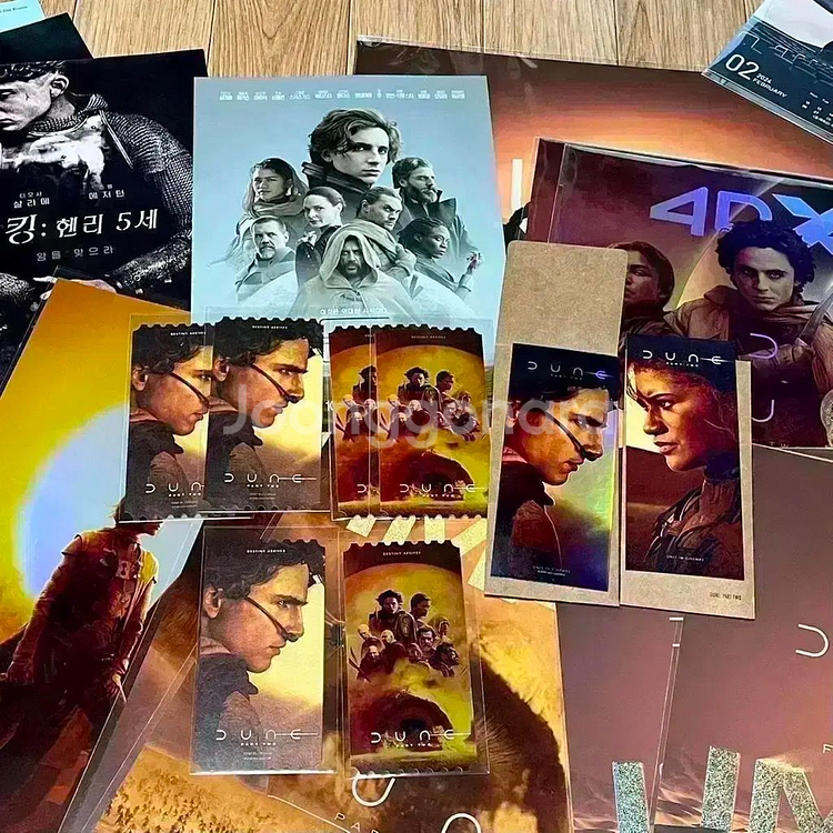 듄1 오리지널티켓 듄2오티 티모시샬라메영화 포스터TTT--4