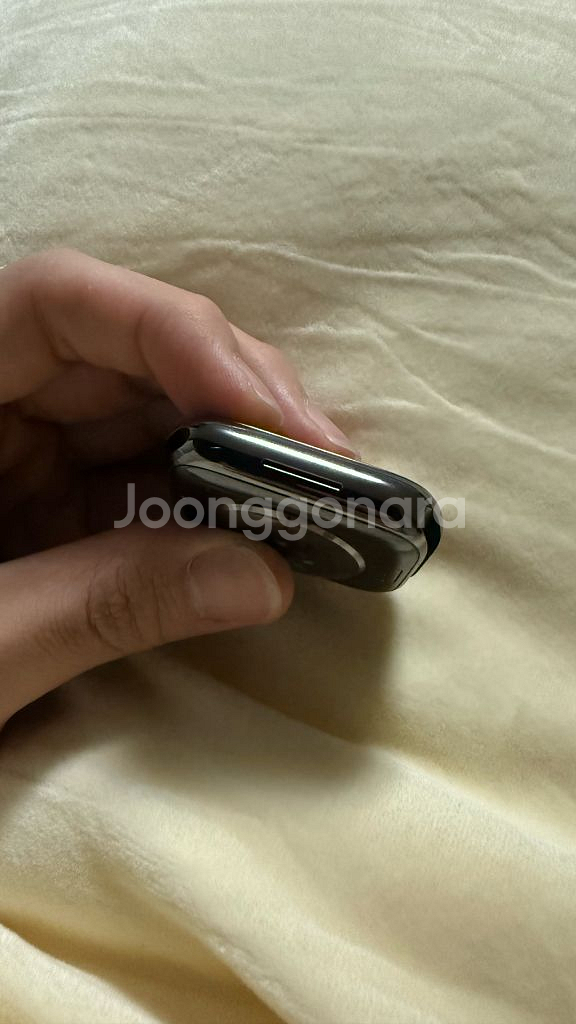 애플워치7 45mm 스테인리스 셀룰러--8
