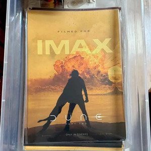 듄2 아이맥스포스터 3주차IMAX 4DX돌비오리지널티켓