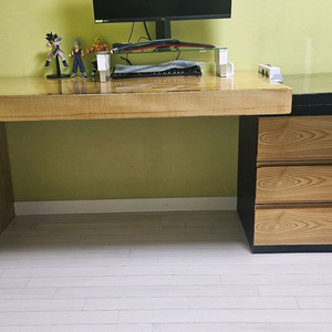 책상 서랍장 세트 (길이조절)