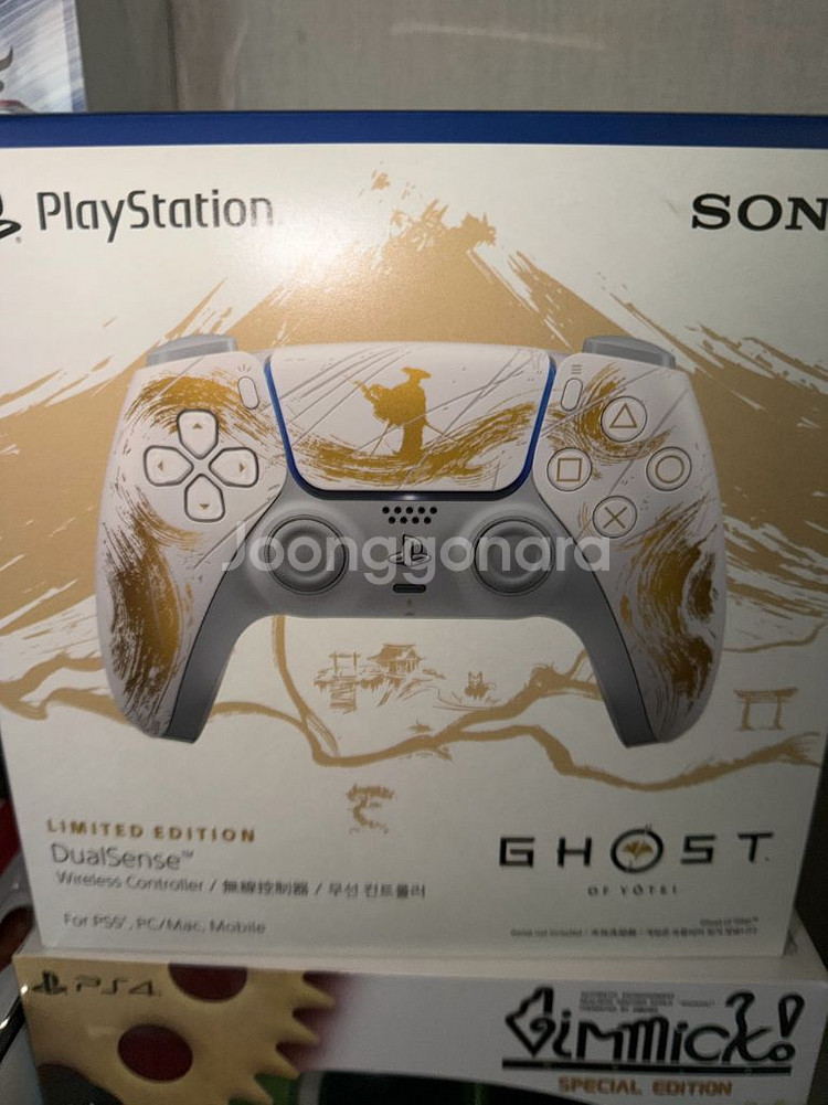 PS5 고스트오브요테이 듀얼센스 팝니다--0