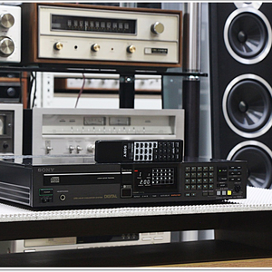 소니 A급 고급형 명기 CD플레이어 CDP-502ES