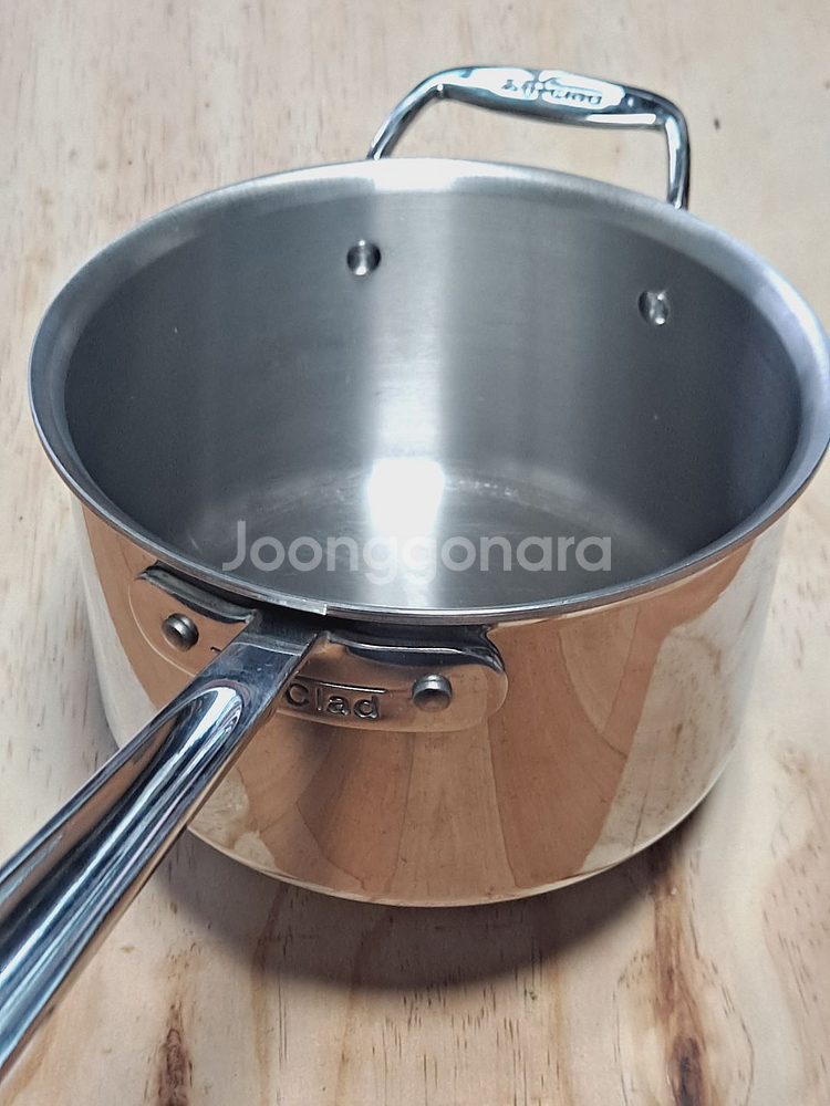 올클래드 d5 4QT 3.8L 20cm 소스팬 스텐냄비--1