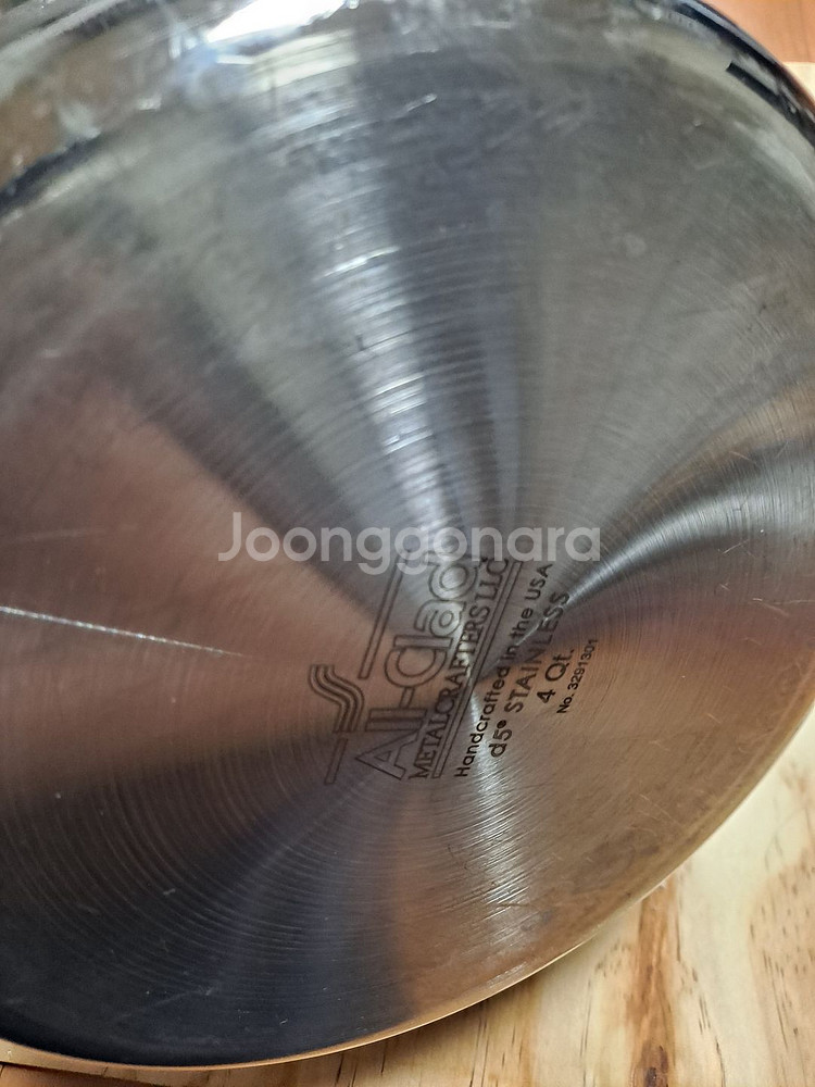 올클래드 d5 4QT 3.8L 20cm 소스팬 스텐냄비--2