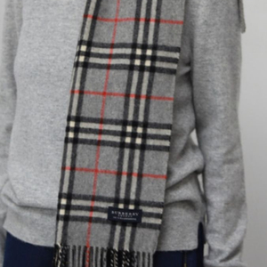 정품 Burberry 버버리 100%캐시미어 목도리
