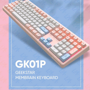 [새제품] 긱스타 GK01P 초저소음 키보드 / 백라이