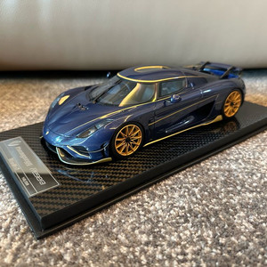 1:18 프론티아트 코닉세그 레제라 블루/골드