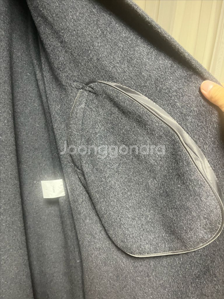 11am 캐시미어 케이프 코트--3