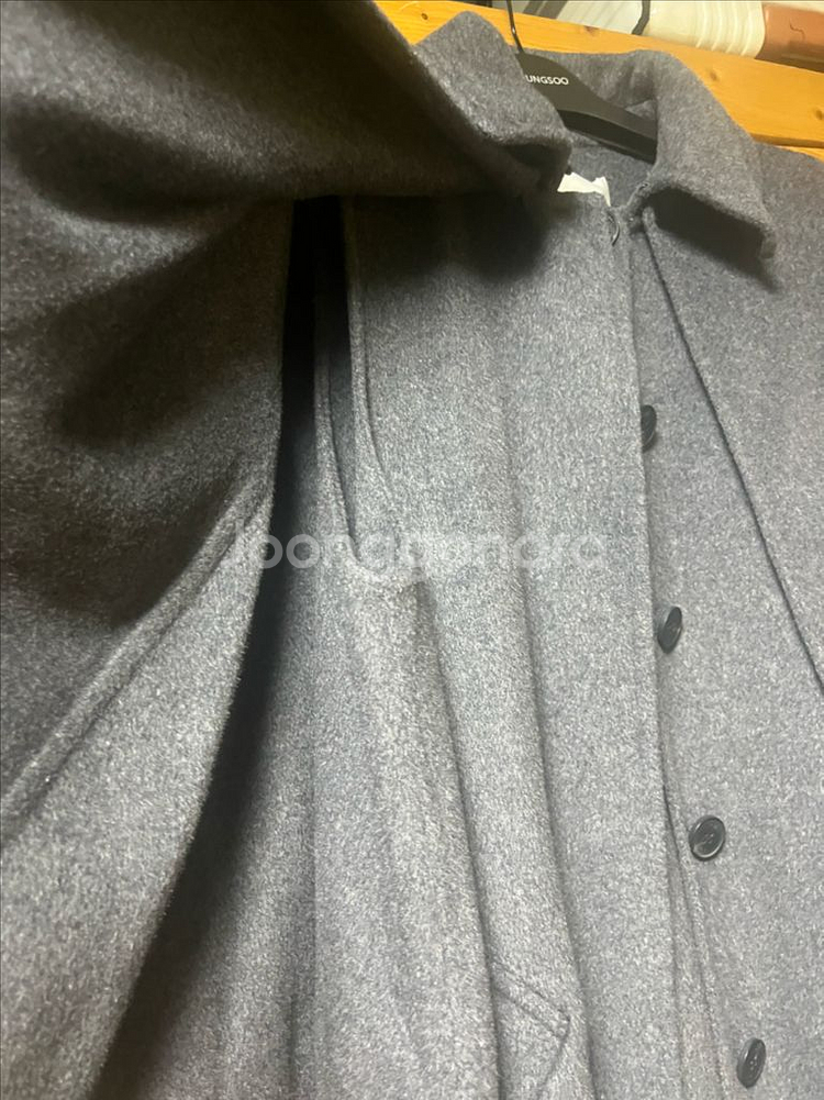 11am 캐시미어 케이프 코트--7