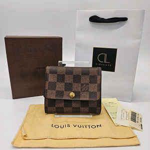 정품 루이비통 다미에 반지갑