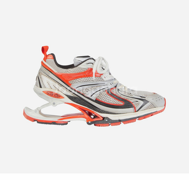 발렌시아가 엑스팬더 레드 실버 42사이즈--0