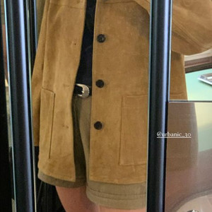 얼바닉30 스웨이드 자켓