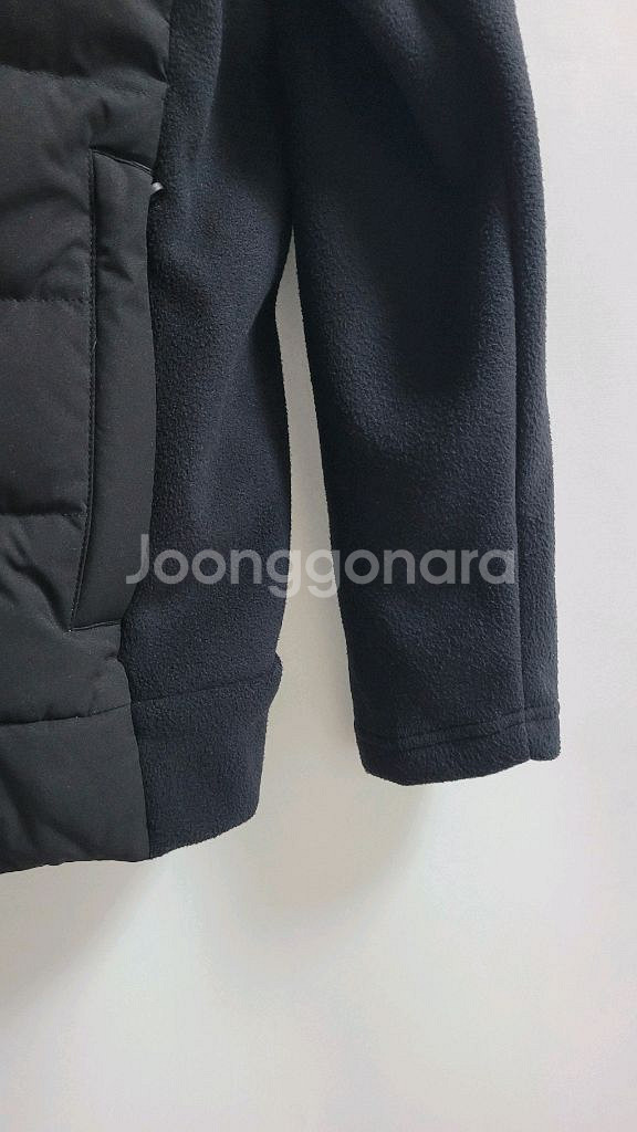 새상품)디스커버리 남성 구스다운 플리스집업--3