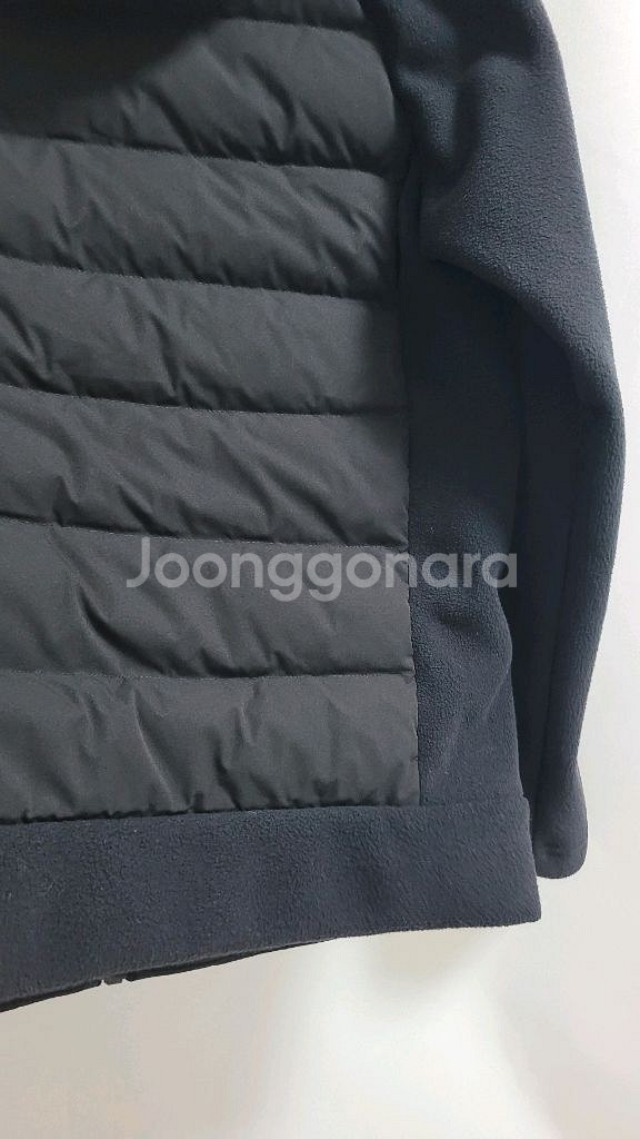 새상품)디스커버리 남성 구스다운 플리스집업--8