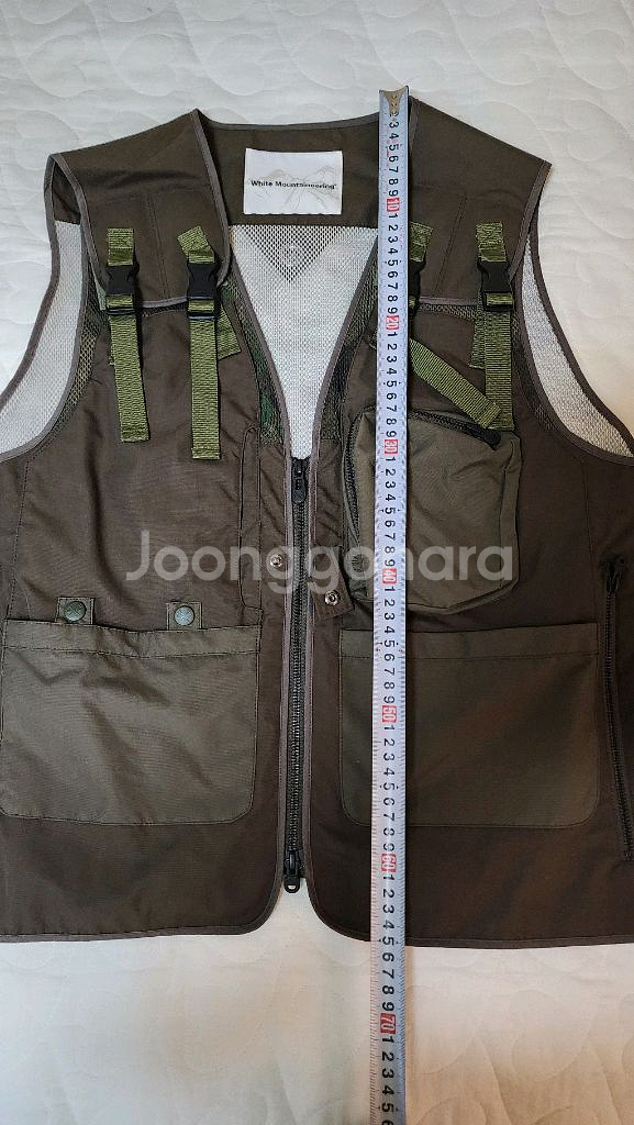 화이트 마운티니어링 베스트 팝니다 / 사이즈 100--3