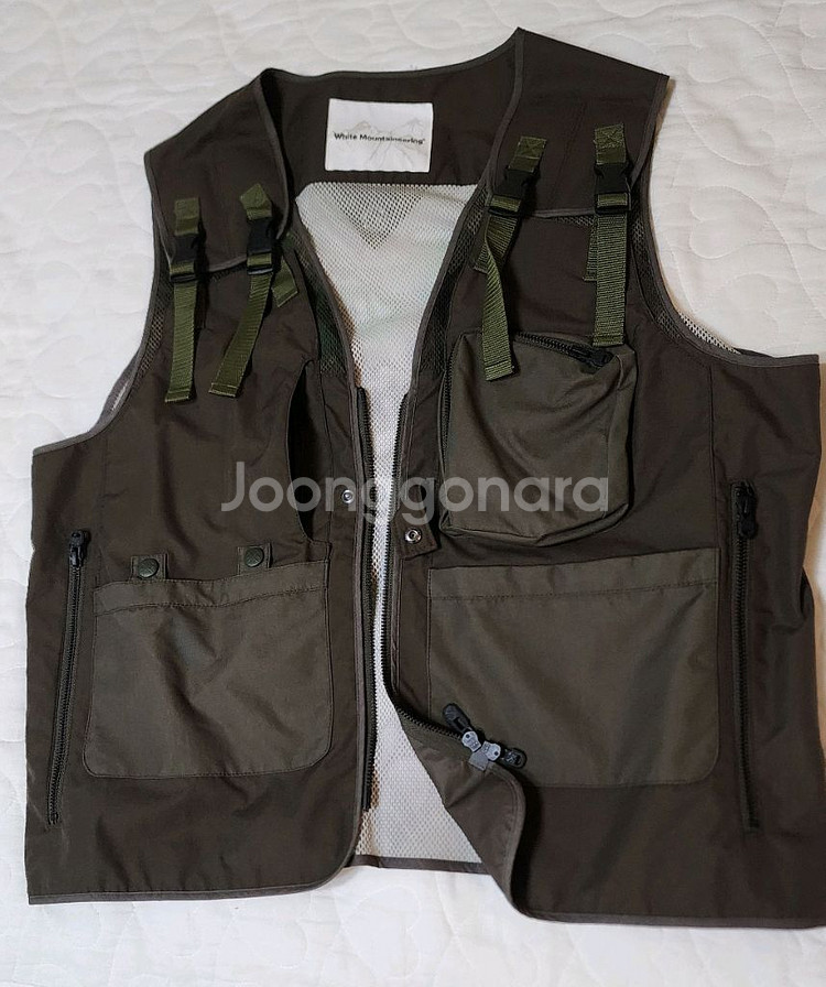 화이트 마운티니어링 베스트 팝니다 / 사이즈 100--9