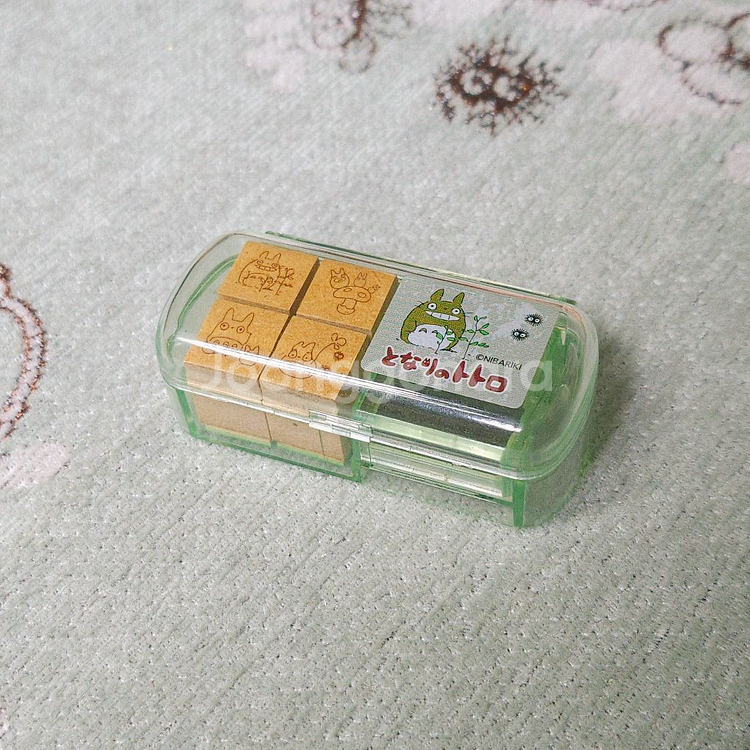 [일본정품] 지브리 토토로 스탬프 도장--1