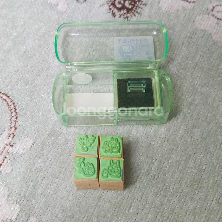 [일본정품] 지브리 토토로 스탬프 도장--3