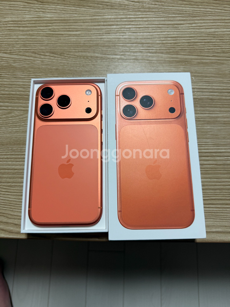 아이폰 17 프로 256GB 오렌지--0