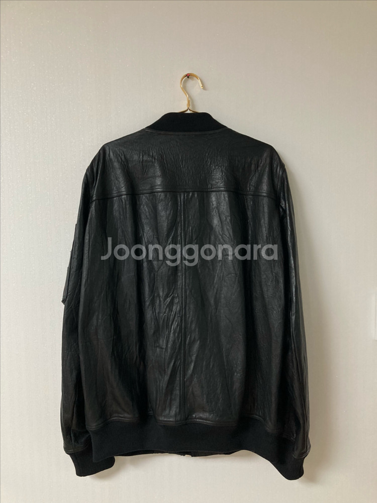 (105) 25ss rick owens 가죽 봄버 자켓--2