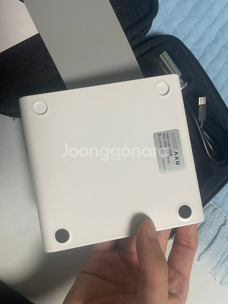 바리아 저울 커피 에스프레소 정밀 저울 미사용 제품--2