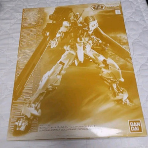 반다이 MG 아스트레이 골드 프레임 스페셜 코팅