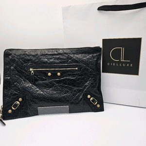 정품 발렌시아가 자이언트 클러치백