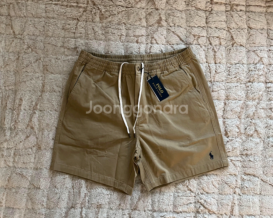 폴로 랄프로렌 프렙스터 반바지 클래식핏 탄베이지 새제품--0