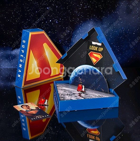 슈퍼맨 웰컴팩 _ 슈퍼맨과 크립토뱃지 CGV 영화 굿즈--0